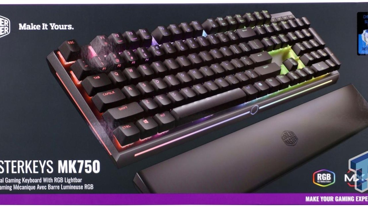 Cooler Master Masterkeys MK750 Gaming Keyboard Review