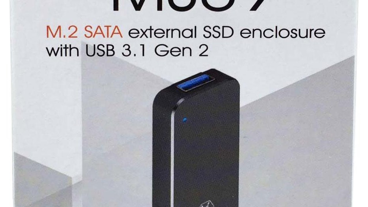 SilverStone MS09 SATA m.2 Enclosure Review
