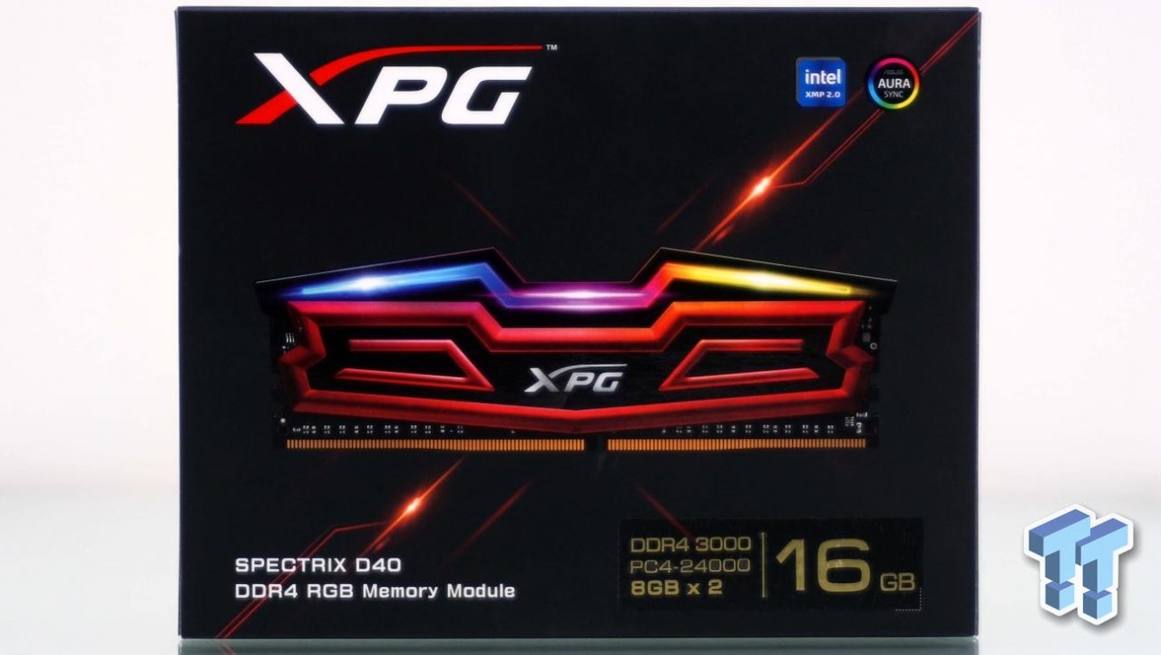 ADATA XPG Spectrix D40 RGB DDR4-3000 16GB Review