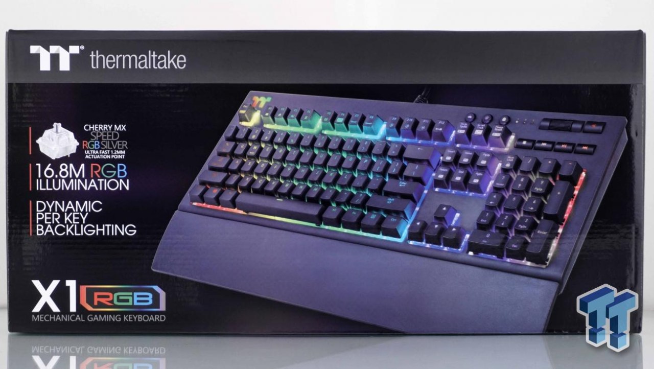 Thermaltake Premium X1 RGB Mechanical Gaming Keyboard Review