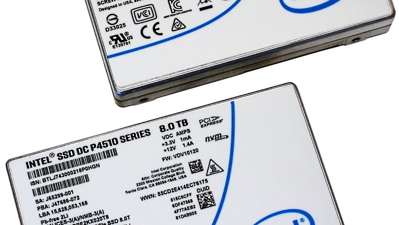 Intel DC P4510 2TB & 8TB Enterprise PCIe NVMe SSD Review