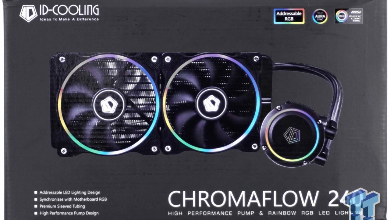 ID-Cooling Chromaflow 240 CPU Cooler Review