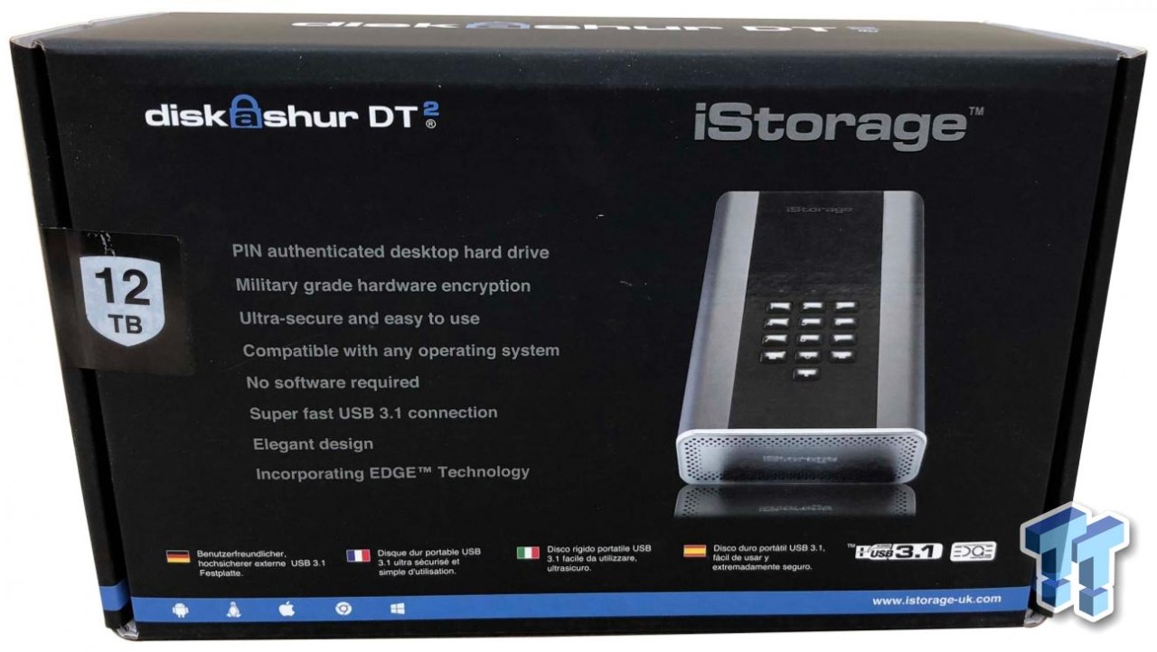 iStorage diskashur DT2 12TB Review