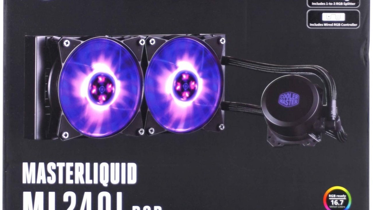 Cooler Master MASTERLIQUID ML240L RGB CPU Cooler Review
