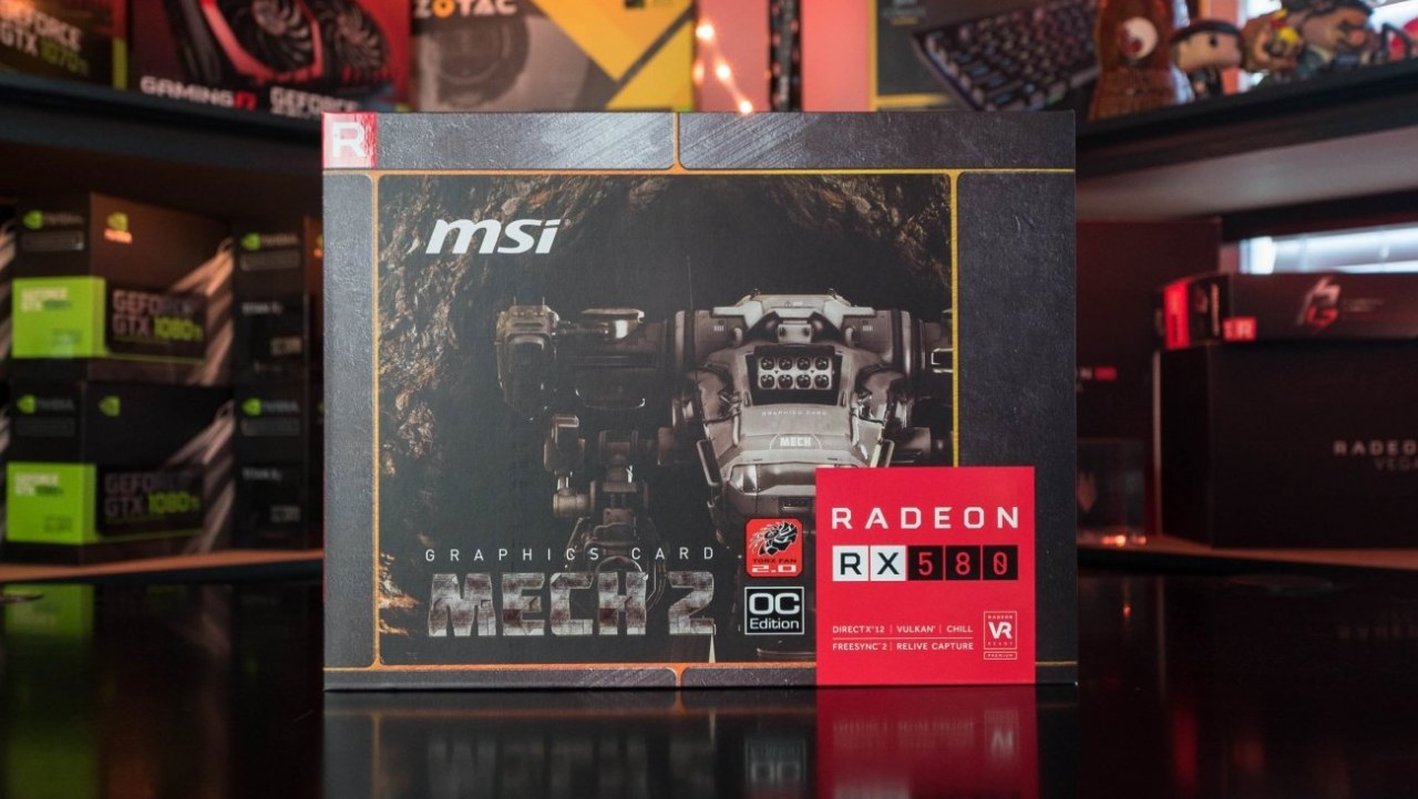 MSI Radeon RX580/570 MECH 2 Unboxed