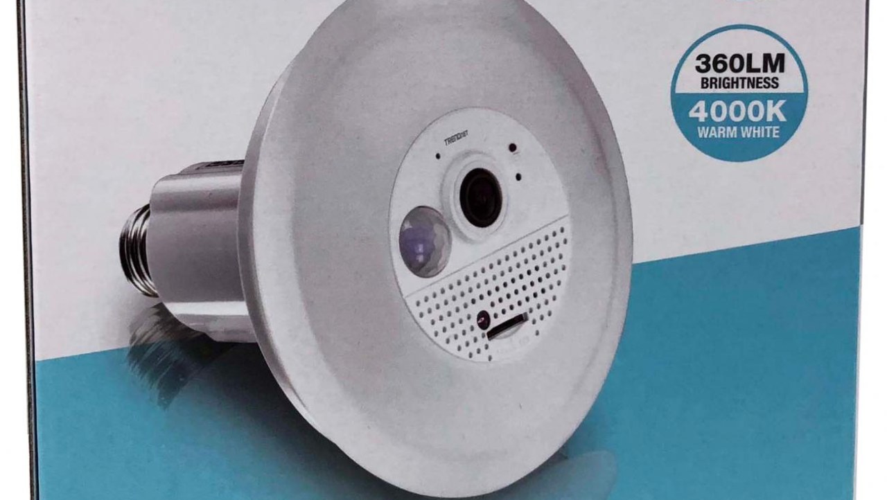 TRENDnet TWC-L10 Wi-Fi Light Bulb Security Camera Review