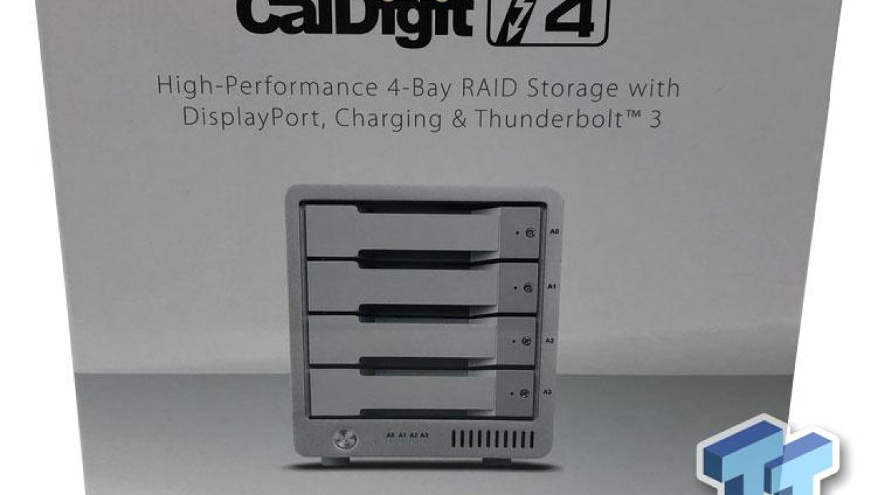 CalDigit T4 RAID Thunderbolt 3 Review