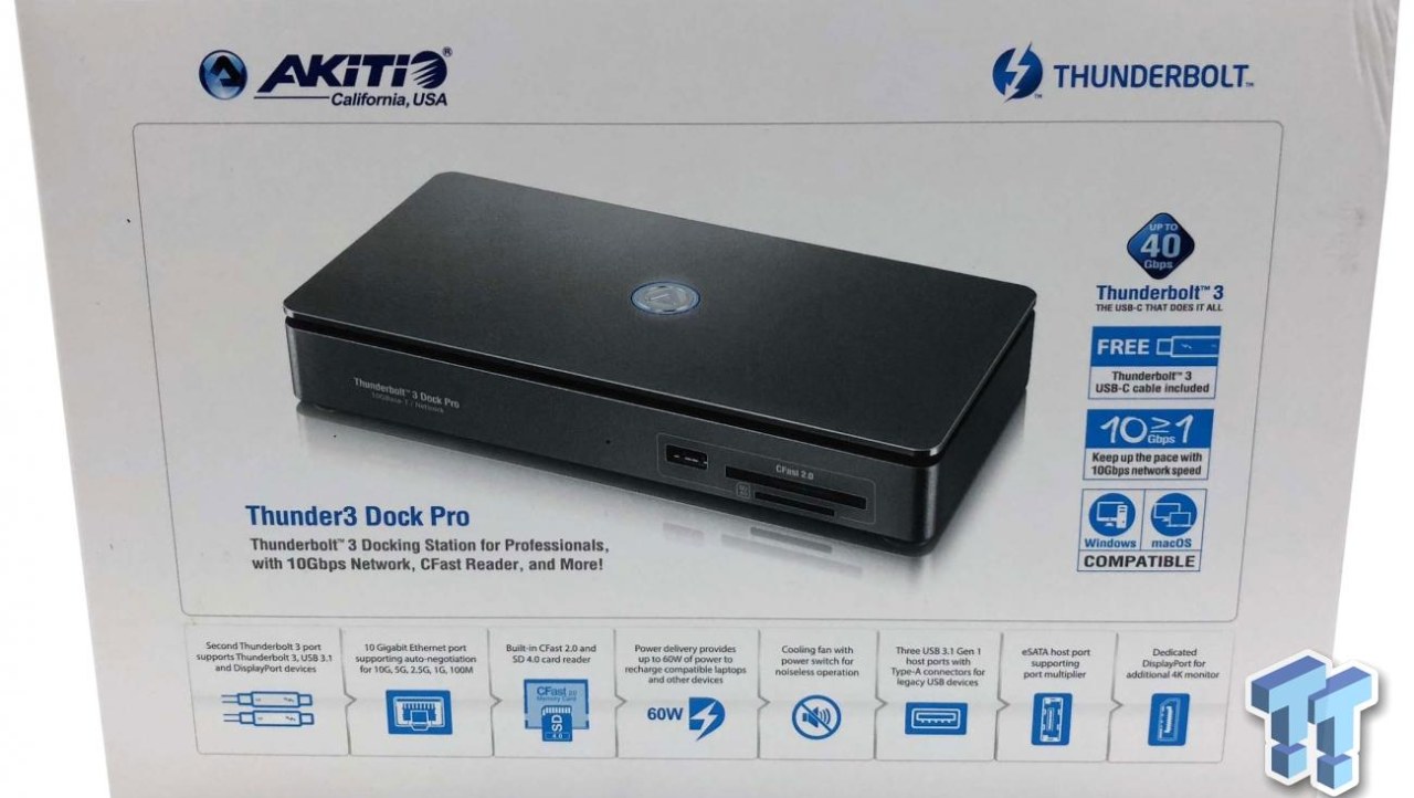 Akitio Thunder3 Dock Pro Review