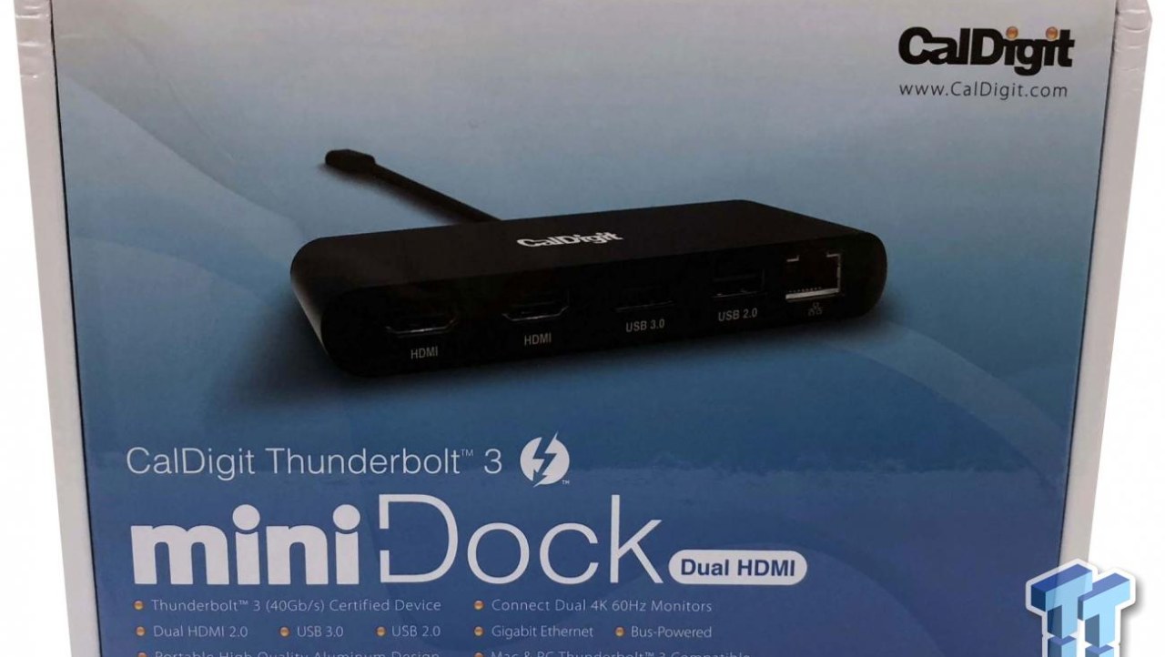 CalDigit Thunderbolt 3 Mini Dock Review