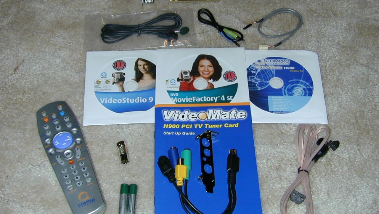 Compro VideoMate H900 PCI TV/FM Card