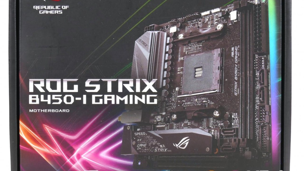 ASUS ROG Strix B450-I Gaming (AMD B450) Motherboard Review