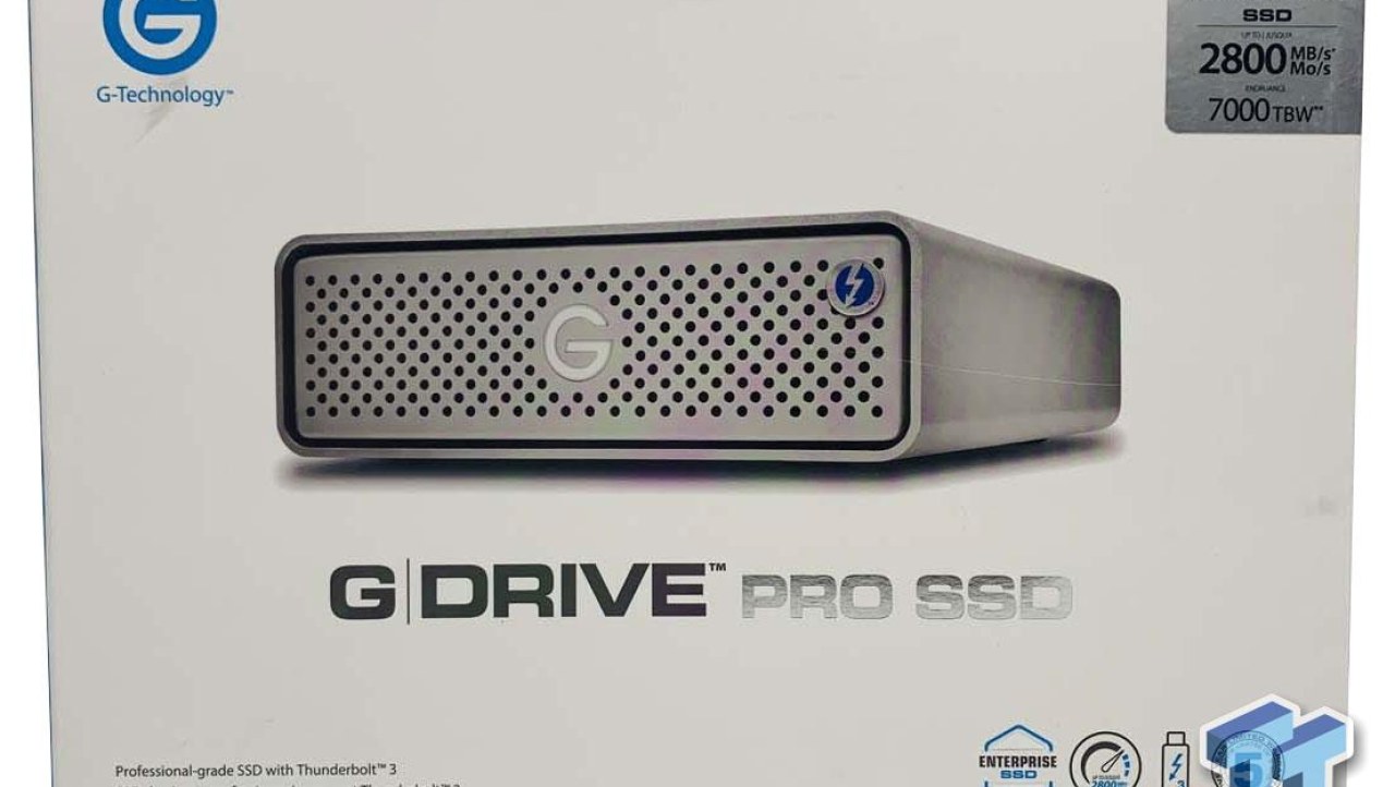 G-Technology GDrive Pro SSD 3.84TB Thunderbolt 3 Review