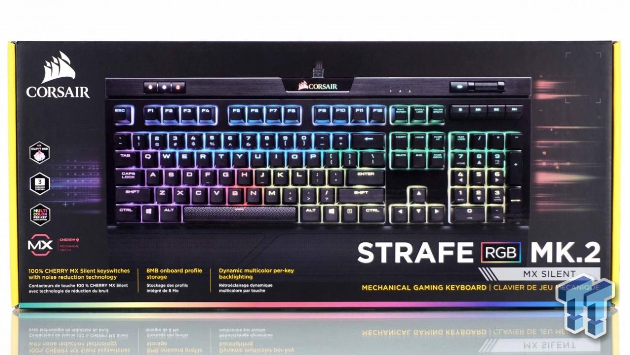 Corsair Strafe RGB MK.2 Mechanical Gaming Keyboard Review