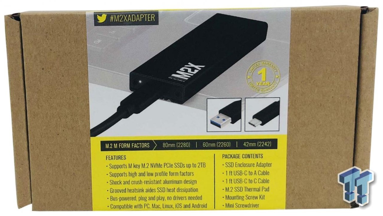 MyDigitalSSD M2X NVMe USB-C Enclosure Review