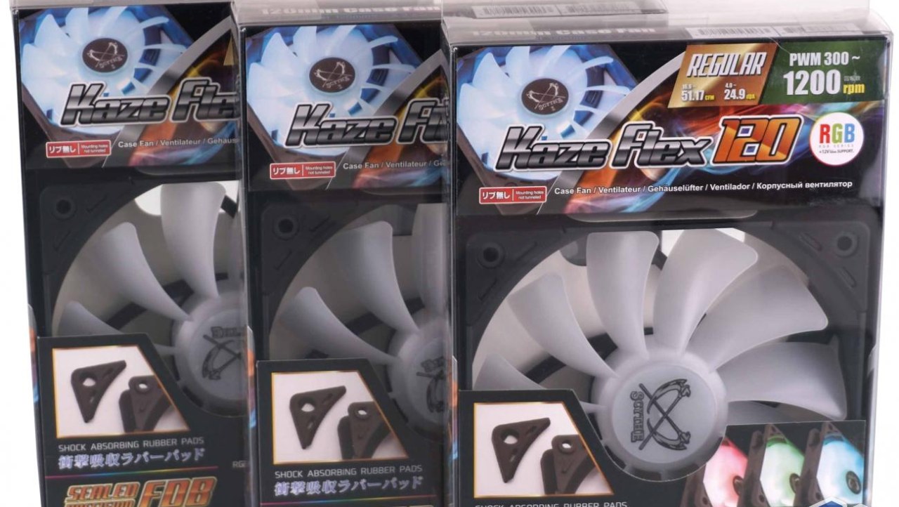 Scythe Kaze Flex 120 RGB Fan Review