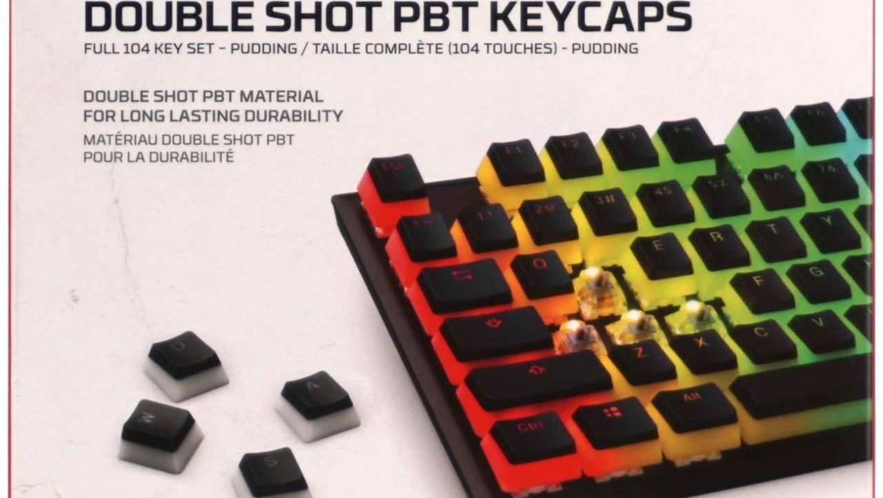 HyperX Double Shot PBT Pudding Keycaps Review
