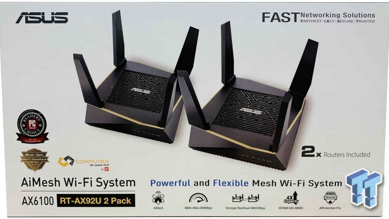 ASUS AX92U Wi-Fi 6 Mesh Review