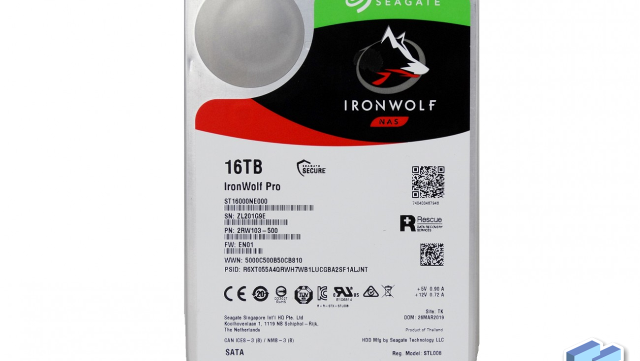Seagate 16TB IronWolf, IronWolf Pro, and Exos X16 HDD Review