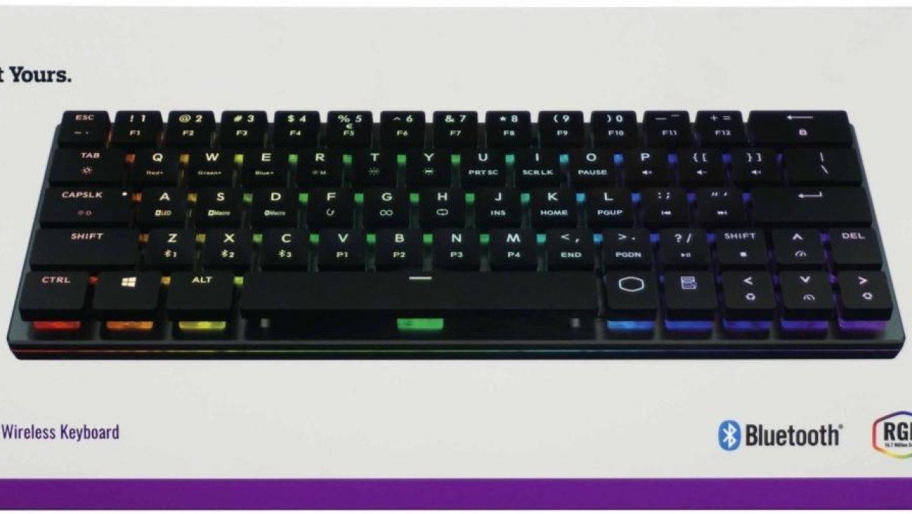 Cooler Master SK621 Compact 60% Wireless Keyboard Review