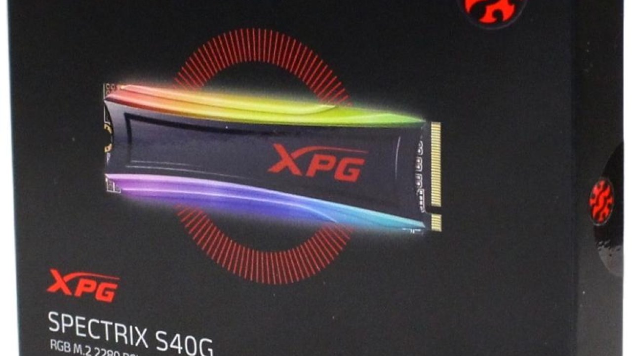 ADATA XPG Spectrix S40G 1TB NVMe PCIe Gen3.0 x4 M.2 SSD Review