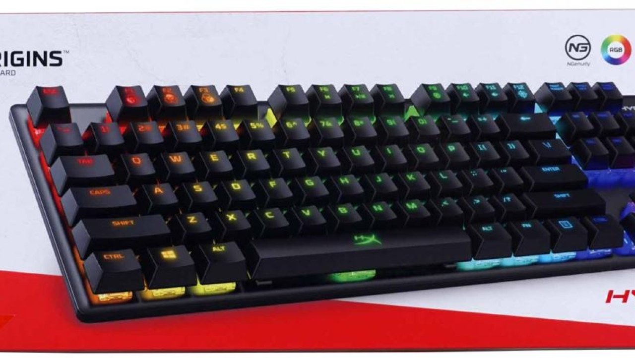 HyperX Alloy Origins Mechanical Gaming Keyboard Review