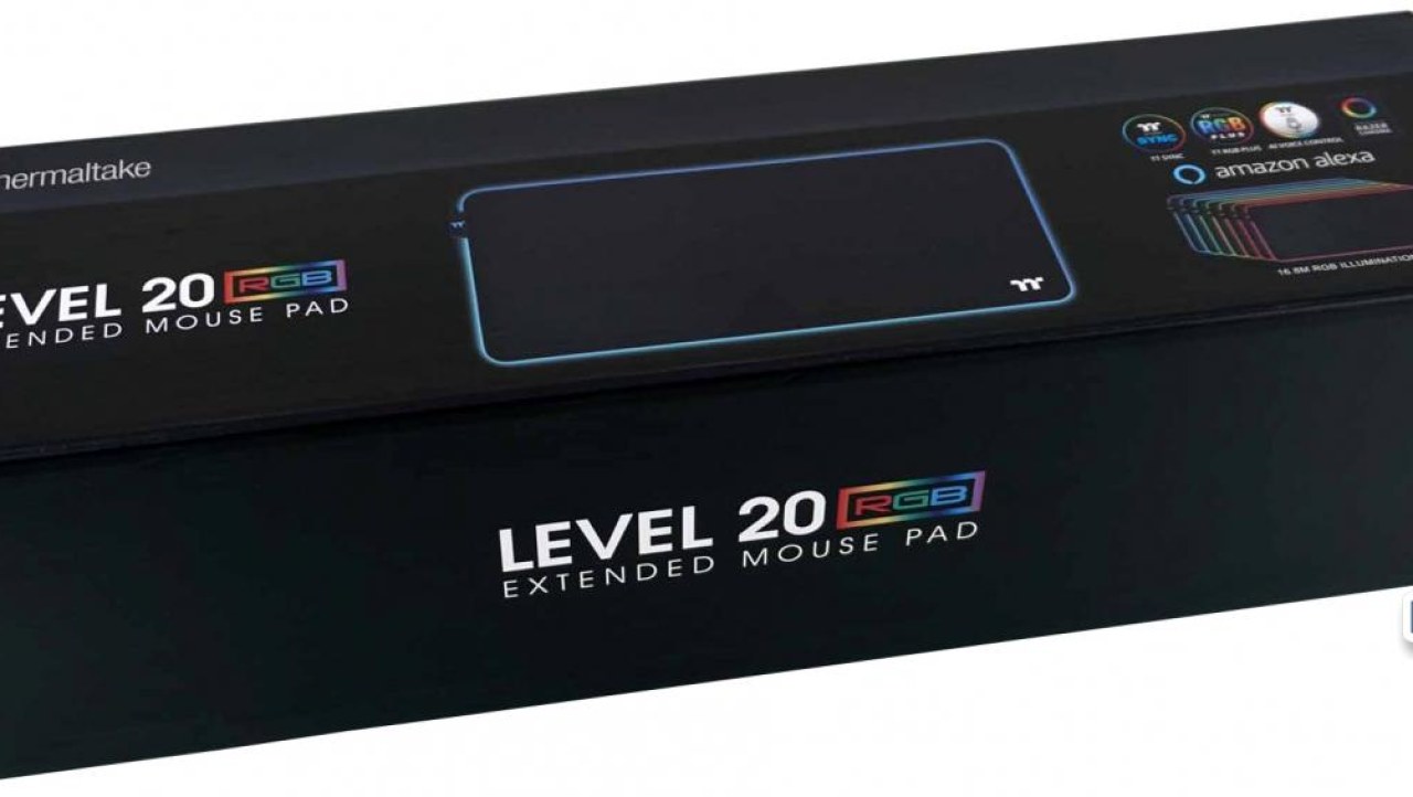 Thermaltake Level 20 RGB Extended Mouse Pad Review