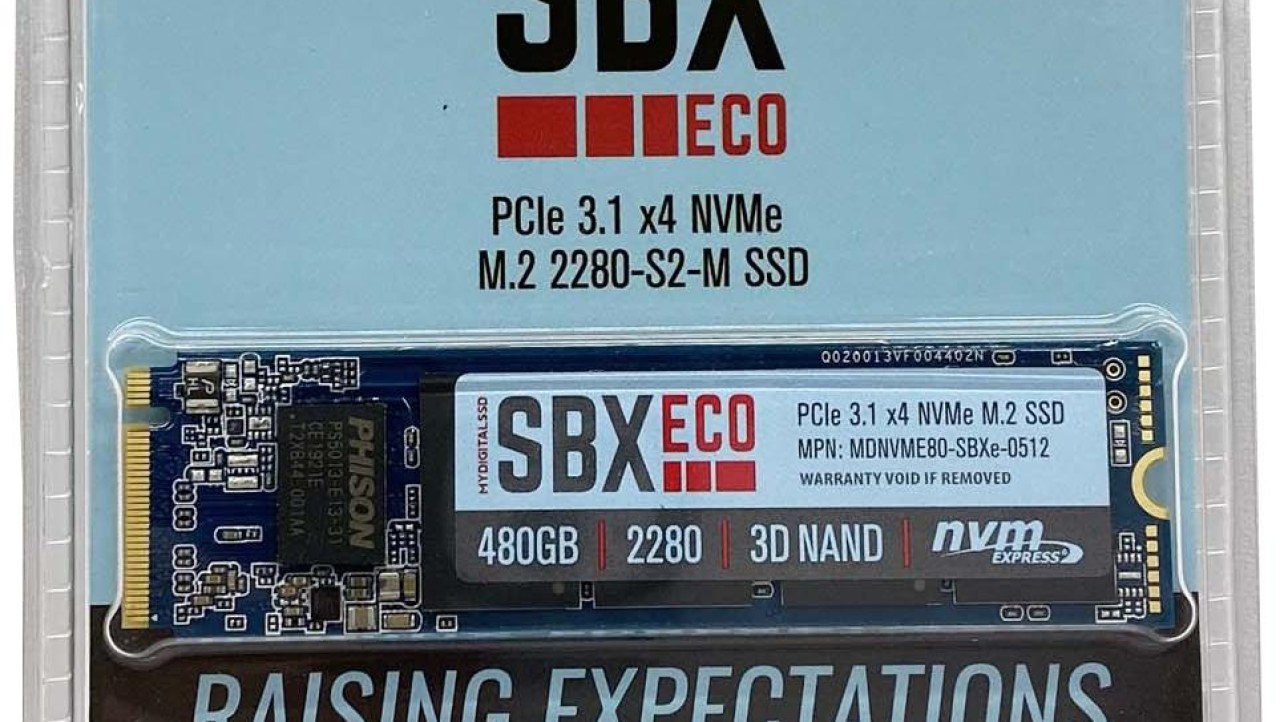 MyDigitalSSD SBXe 480GB NVMe Review