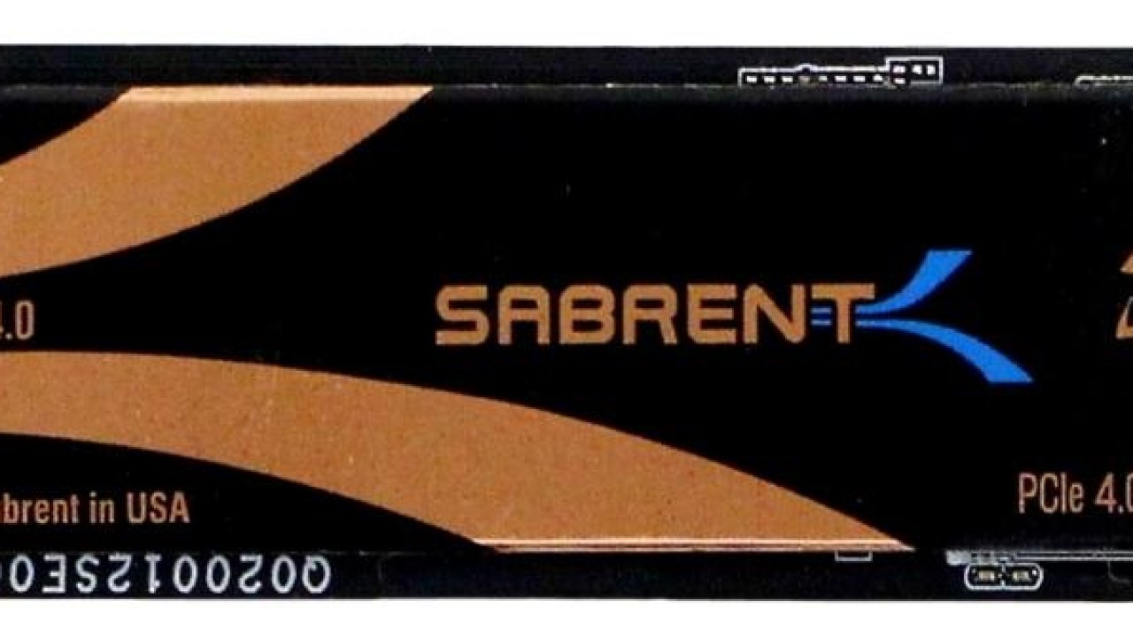 Sabrent Rocket NVMe 4.0 1TB NVMe PCIe Gen4 M.2 SSD Review