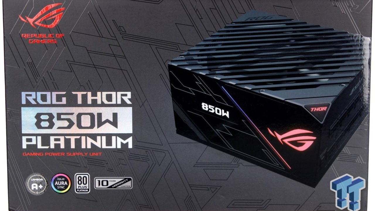 ASUS THOR 850W Platinum ATX Power Supply Review