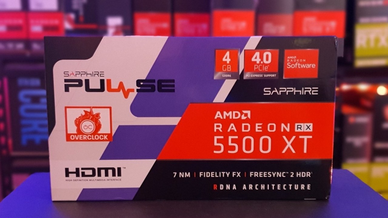SAPPHIRE Radeon RX 5500 XT PULSE OC Review: Navi Nails 1080p Gaming