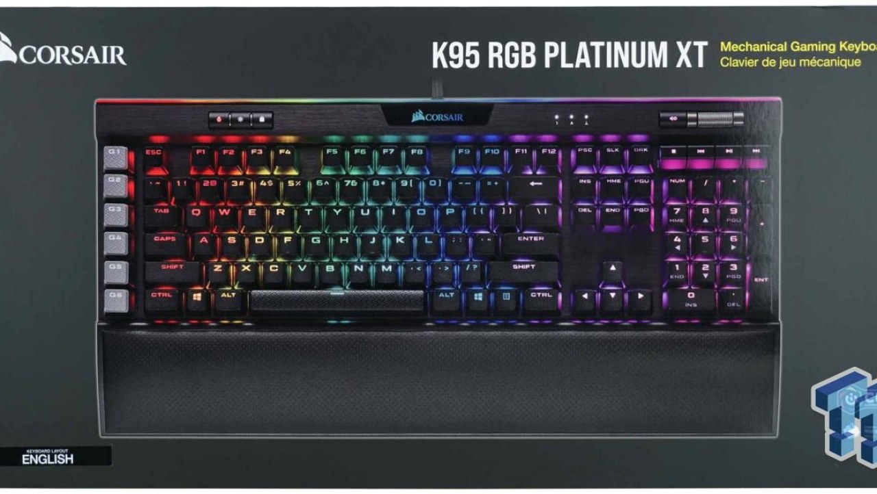 Corsair K95 RGB Platinum XT Mechanical Gaming Keyboard Review