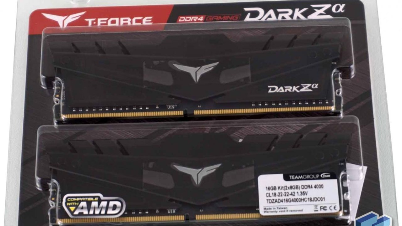 TEAM T-Force DARK Z Alpha DDR4-4000 16GB Memory Kit Review
