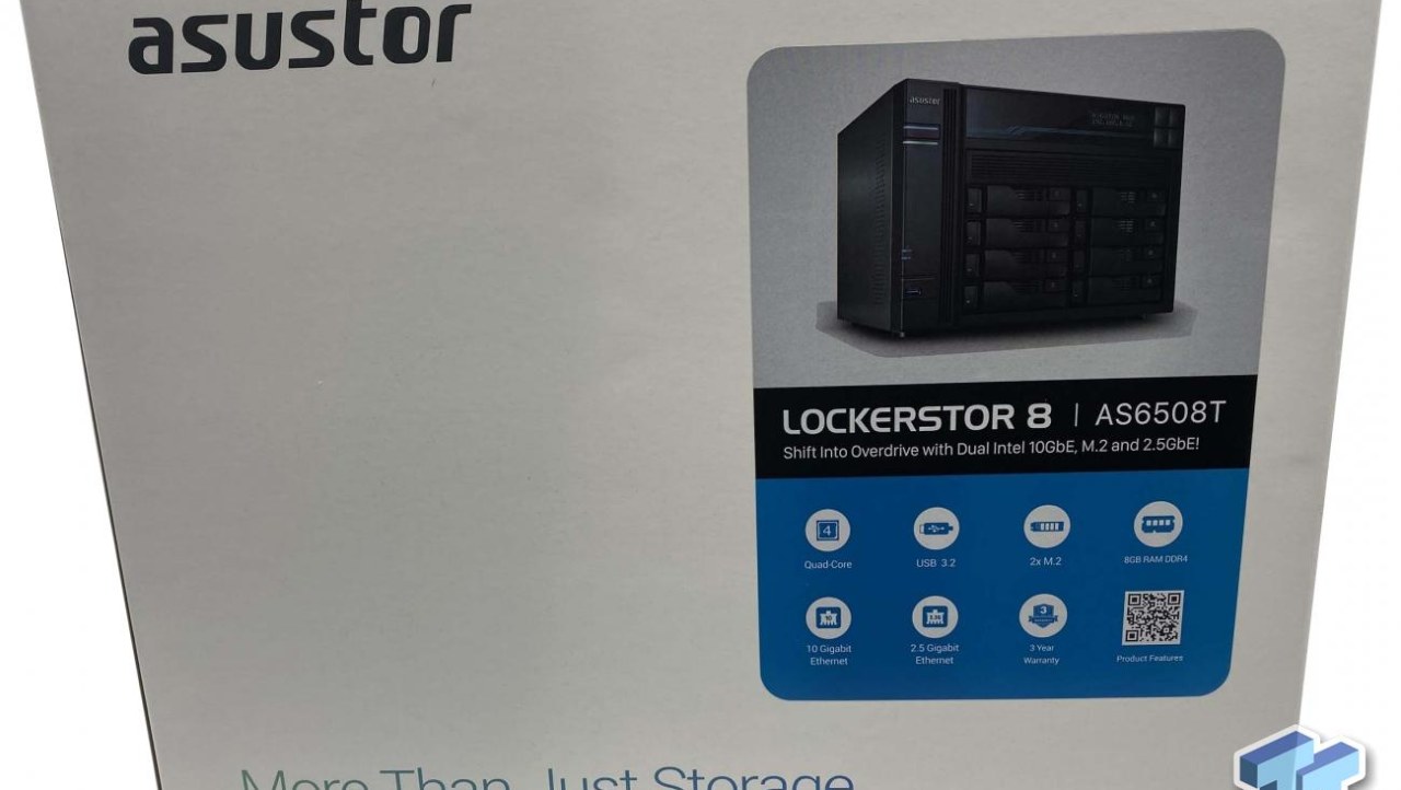 ASUSTOR Lockerstor 8 Eight-Bay NAS Review
