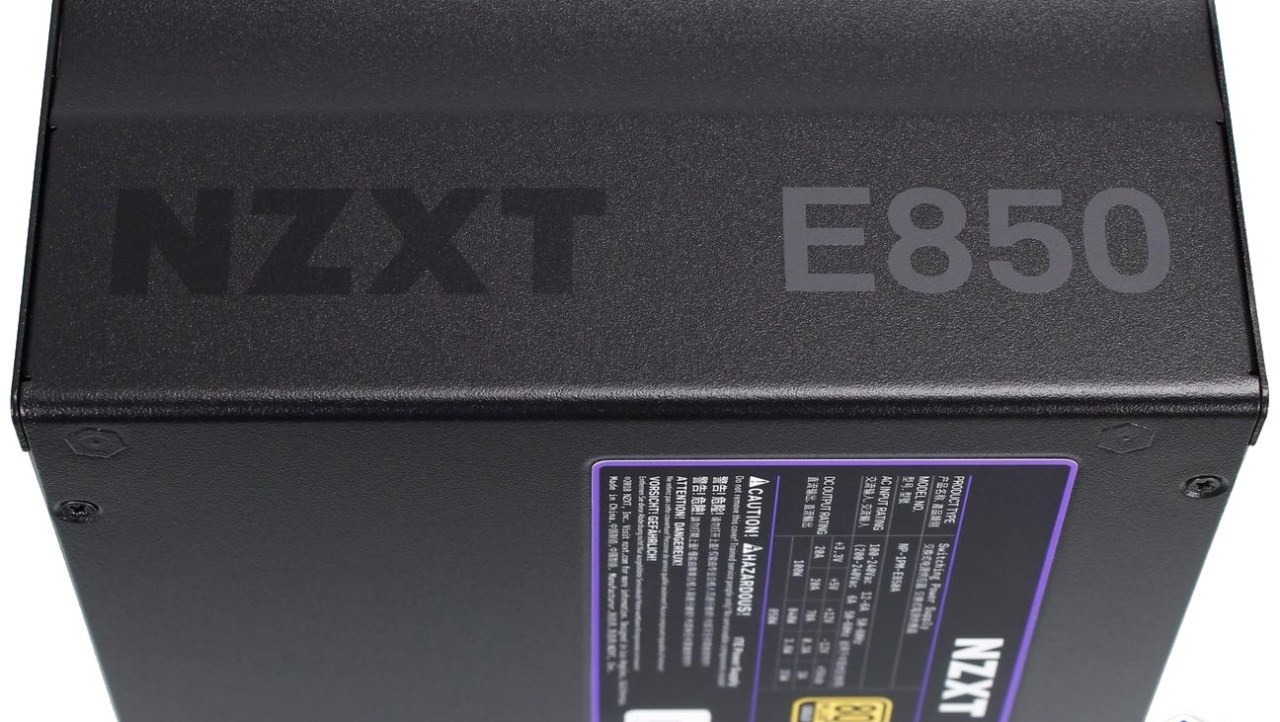 NZXT E850 850W Gold Digital ATX Power Supply Review