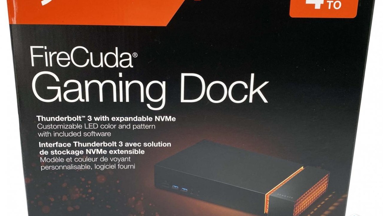 Seagate FireCuda Gaming Thunderbolt 3 Dock Review