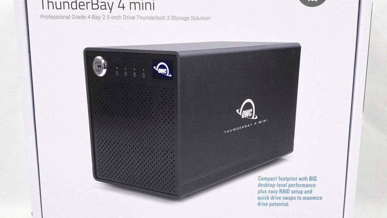 OWC ThunderBay 4 mini Review