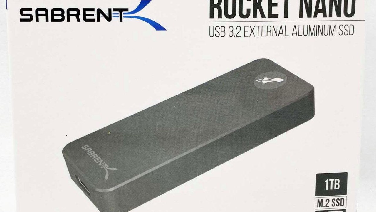 Sabrent Rocket Nano USB 3.2 External Aluminum SSD Review