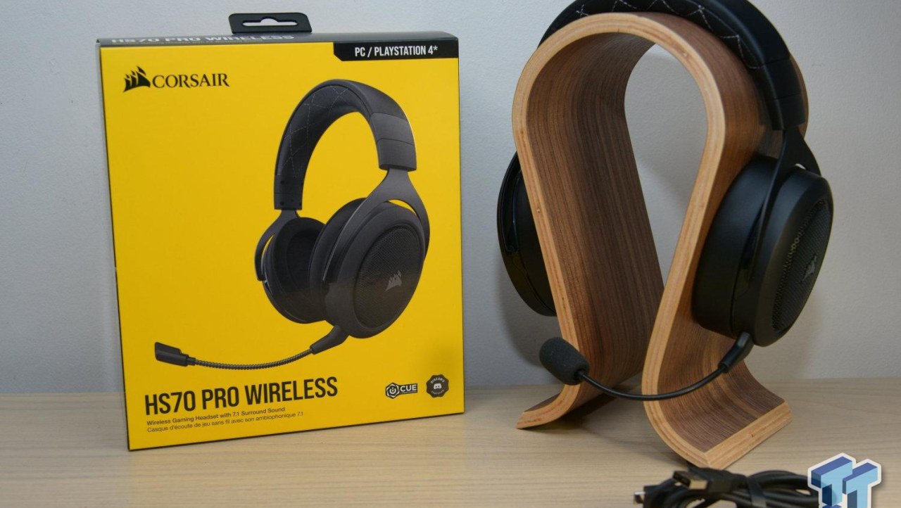 Corsair HS70 Pro Wireless Gaming Headset Review