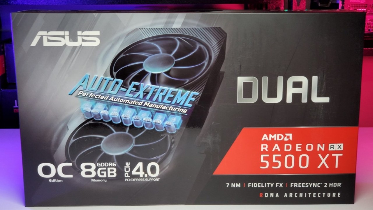 ASUS Radeon RX 5500 XT DUAL OC Graphics Card Review