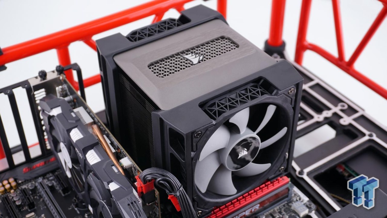 Corsair A500 High Performance Dual Fan CPU Air Cooler Review