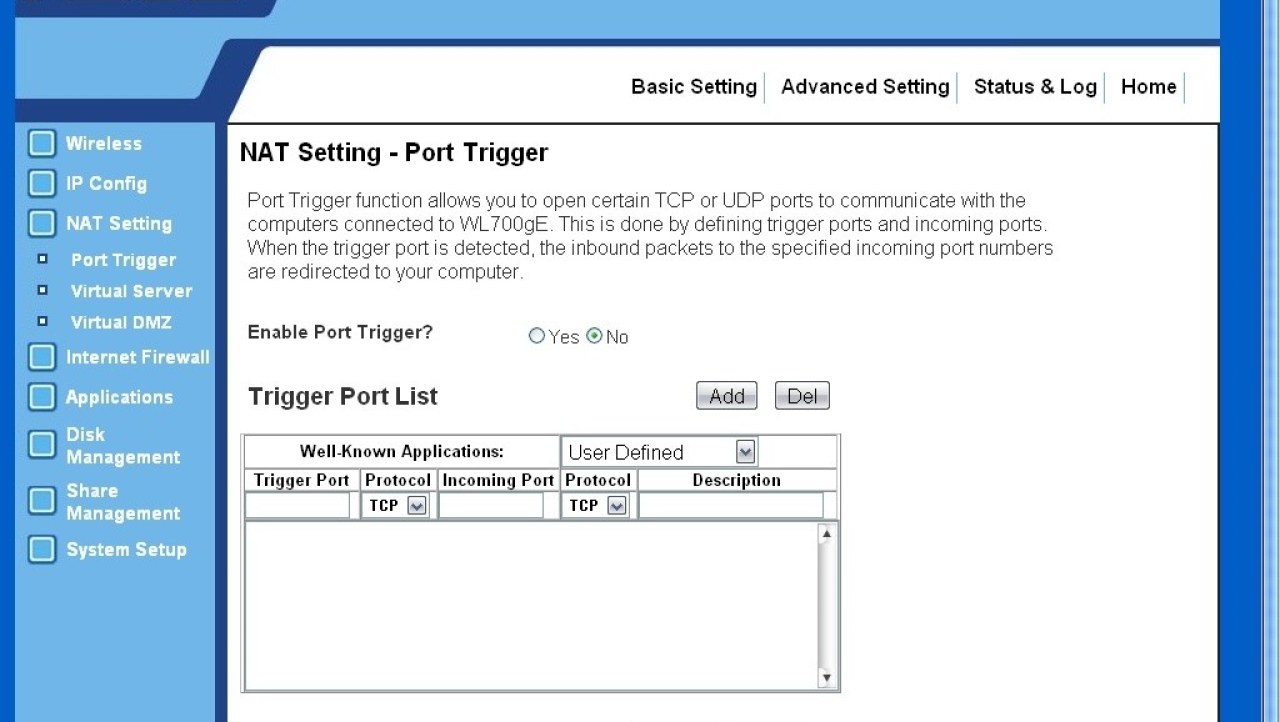 ASUS WL-700gE Router - Download torrents with PC turned off