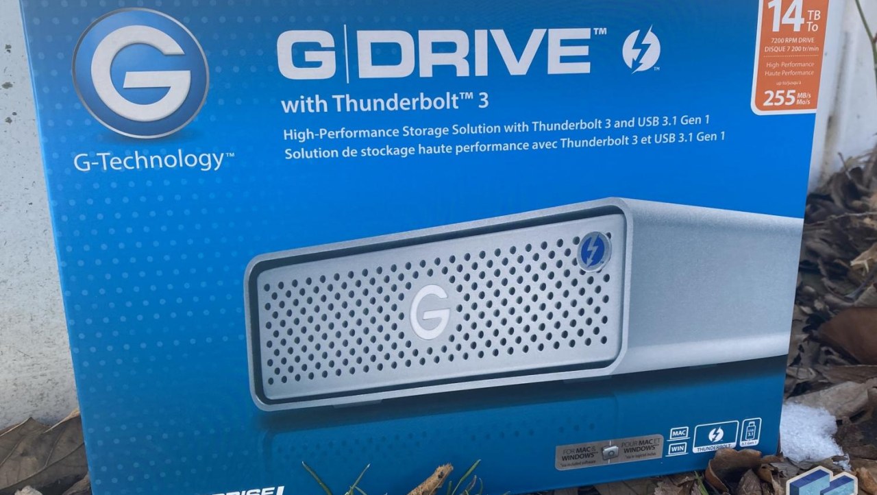 G-Technology G-DRIVE 14TB Thunderbolt 3 Review