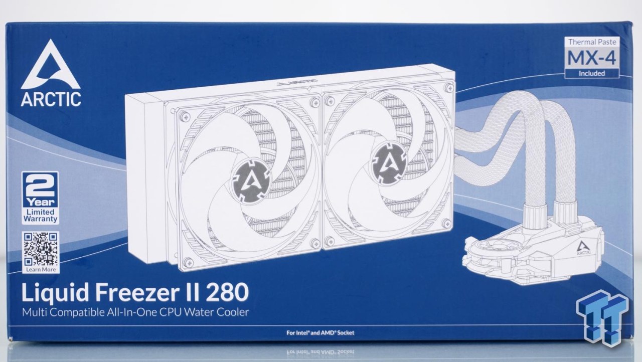 ARCTIC Liquid Freezer II 280 CPU Cooler Review