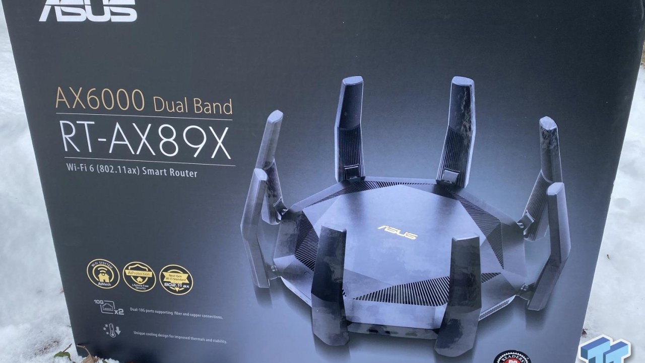 ASUS RT-AX89X AX6000 Dual-Band Wi-Fi 6 Router Review