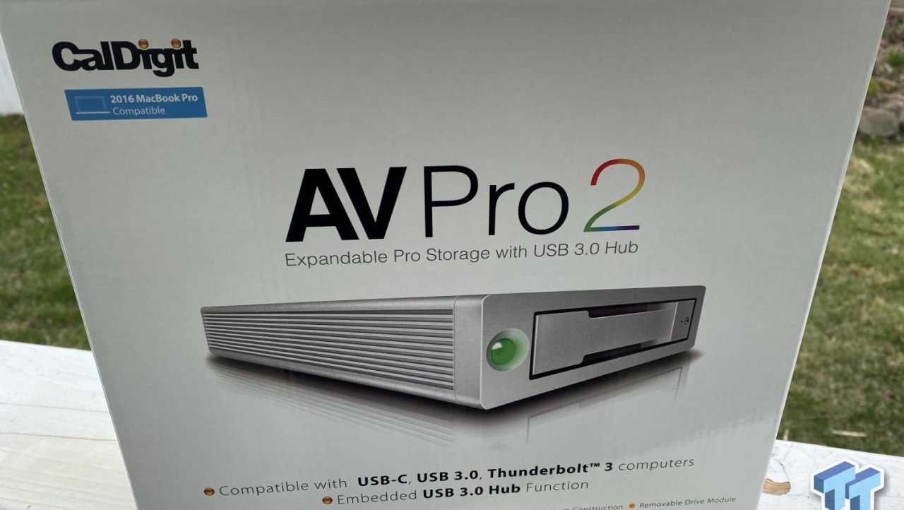 CalDigit AV Pro 2 (2TB SSD) Expandable Pro Storage Review