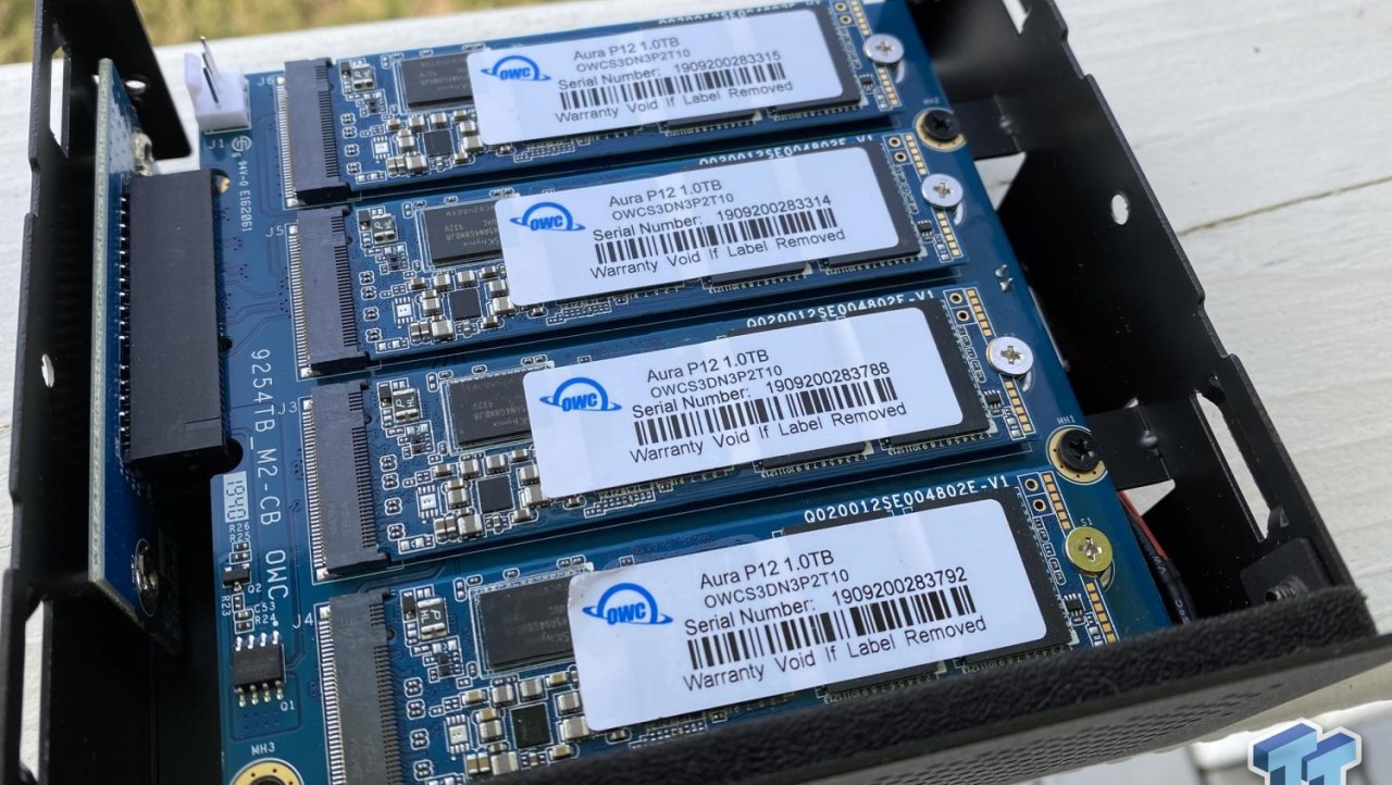 OWC Express 4M2 NVMe Thunderbolt 3 Review