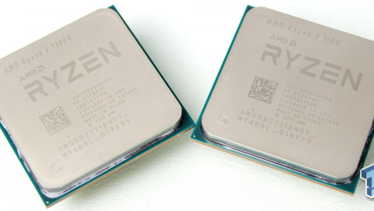 AMD Ryzen 3 3100 & 3300X CPU Review