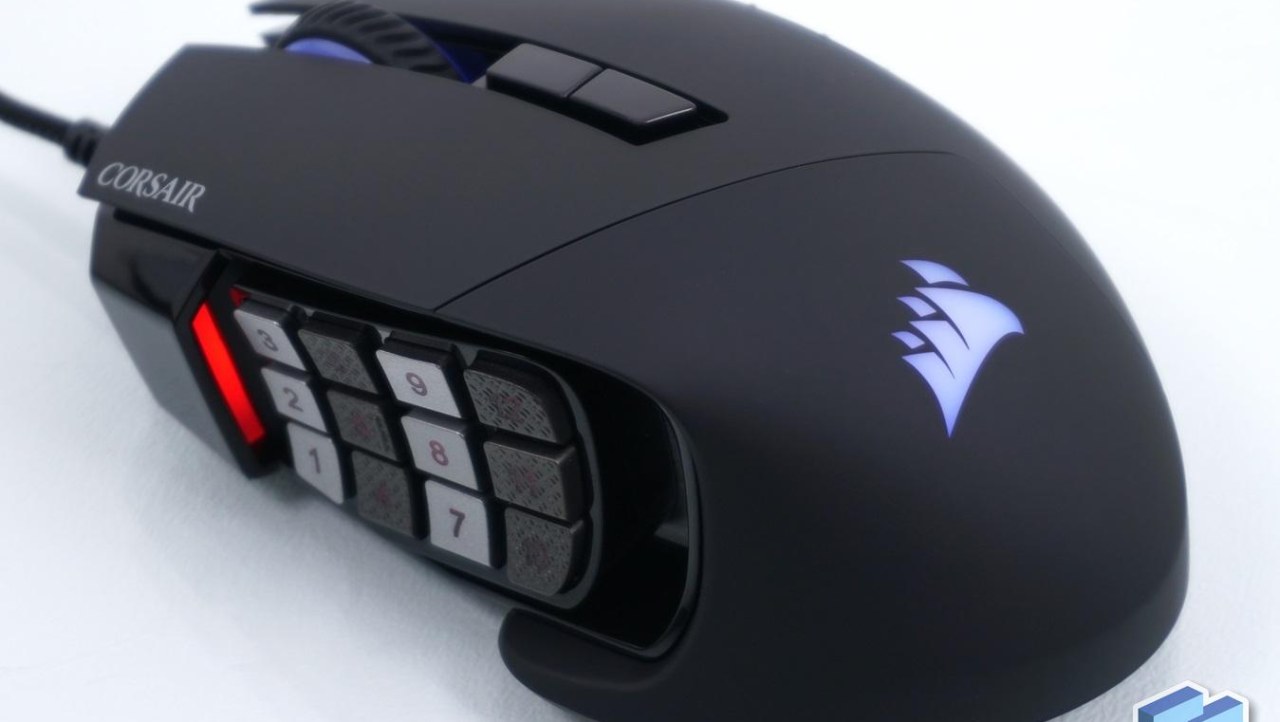 Corsair Scimitar RGB Elite MOBA/MMO Gaming Mouse Review