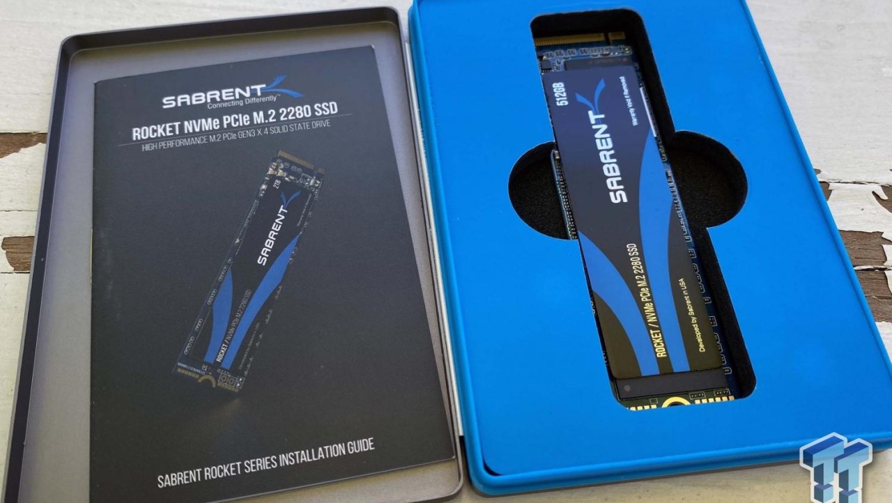 Sabrent Rocket NVMe M.2 512GB SSD Review