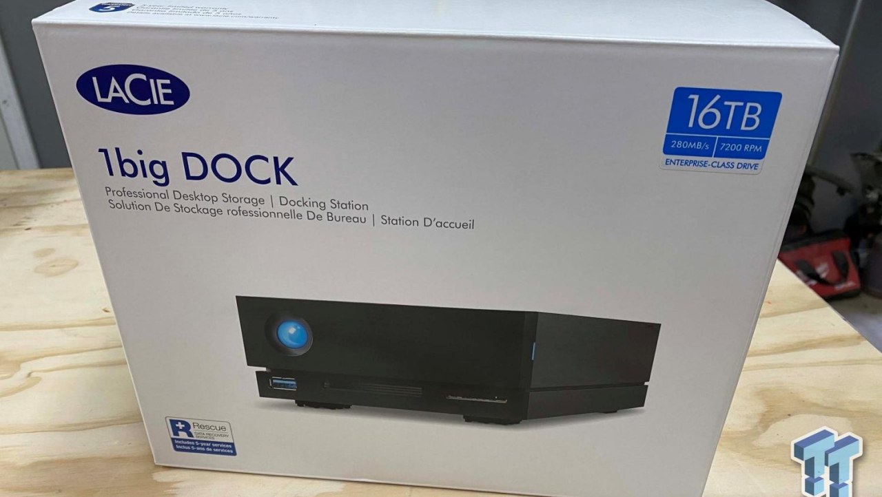 LaCie 1big DOCK 16TB Review